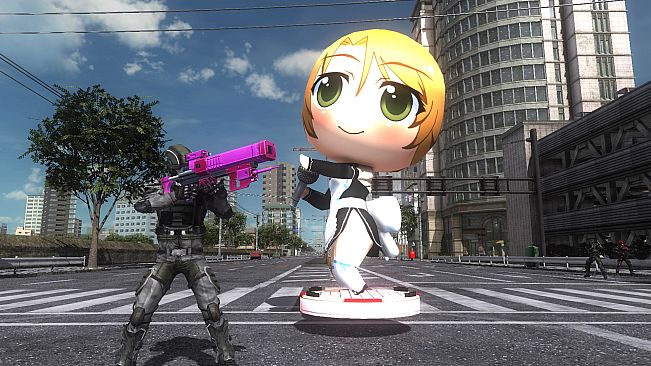 EARTH DEFENSE FORCE 5 - Ranger Weapon: Singing and Dancing Pure Decoy Launcher Set of 8