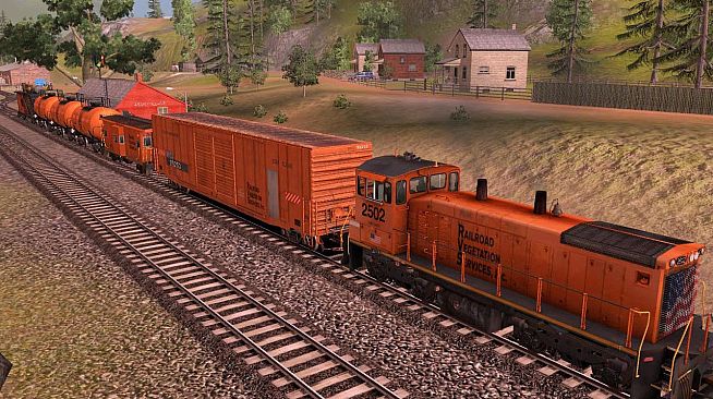 Trainz Plus DLC - RVSX Vegetation Control Train