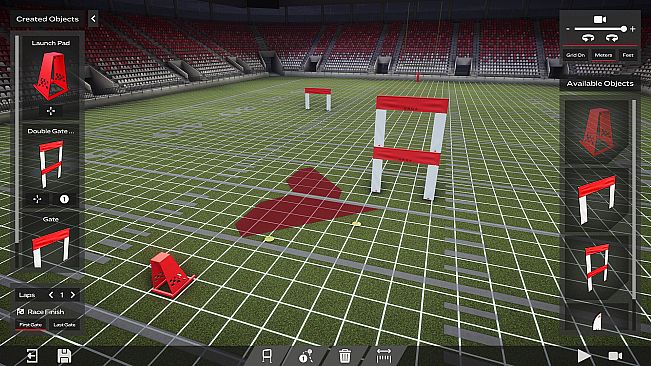 FPV SkyDive - Track Builder