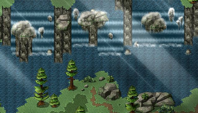 RPG Maker MV - KR Grand Taiga Tileset