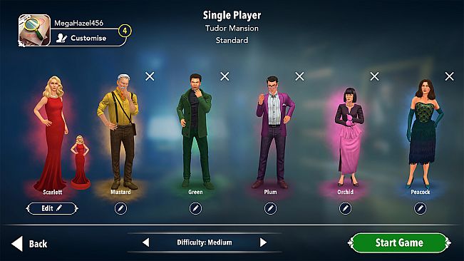 Clue/Cluedo: 2016 Suspect Pack