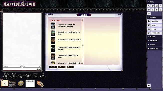 Fantasy Grounds - Pathfinder for Savage Worlds: Carrion Crown Boxed Set
