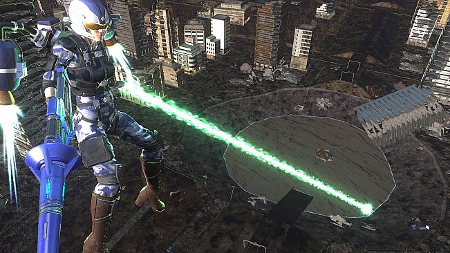 EARTH DEFENSE FORCE 6 - Wing Diver Independently Operated Equipment: Handy Saber Type 0