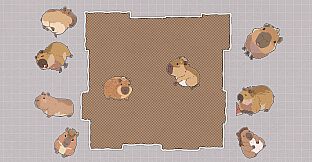 Capybaras Huddled Together