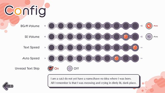 Tyrano Builder - Visual Novel GUI Pack #3 Color-Red [kopanda UI]