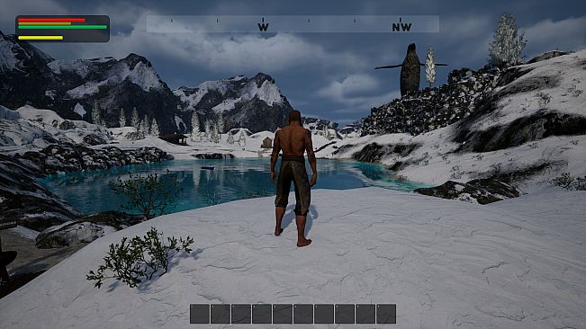 Der Pfad des Pinguins