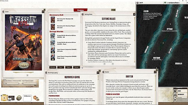 Fantasy Grounds - Necessary Evil: Breakout (Revised Edition)