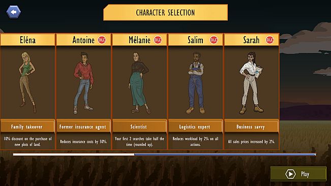 Roots of Tomorrow - Additional Characters