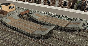 Trainz 2022 DLC - BR Lowmacs - Flat Wagon Pack 2
