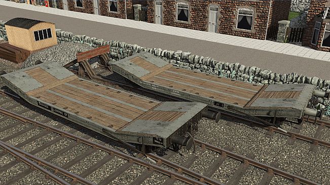 Trainz 2022 DLC - BR Lowmacs - Flat Wagon Pack 2