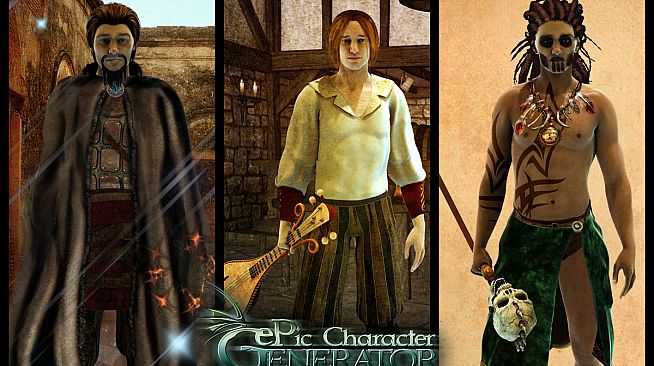 ePic Character Generator - Season #1: Human Male
