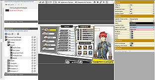 RPG Developer Bakin Layout Data Comic