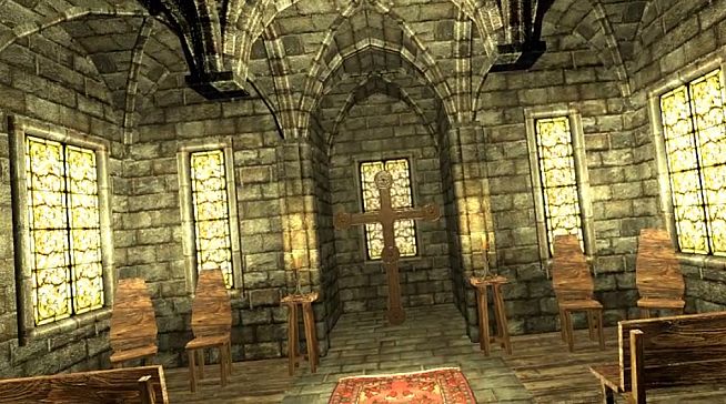 Pray in VR Medieval Christian Churches