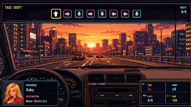 Midnight Heat: Retro Racing
