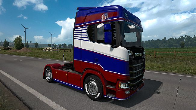 Euro Truck Simulator 2 - Window Flags