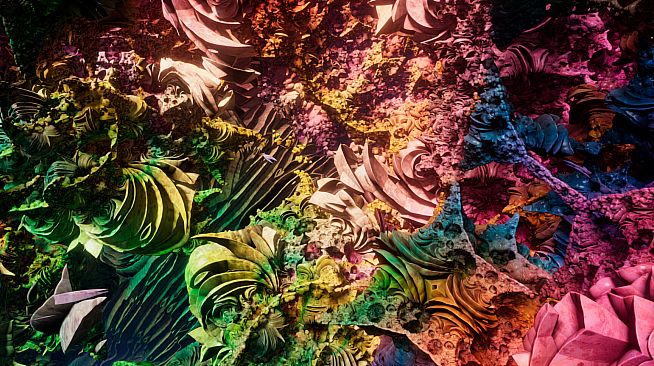 Fractal Fly - Undersea Forest