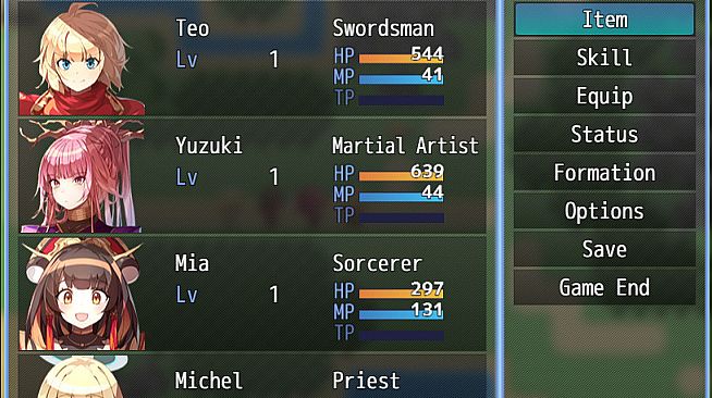 RPG Maker MV - MZ Cover Art Characters Pack