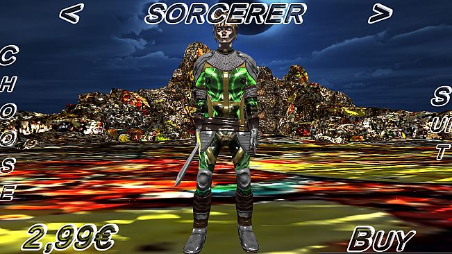 Hack And Slash Fury - Sorcerer Armor