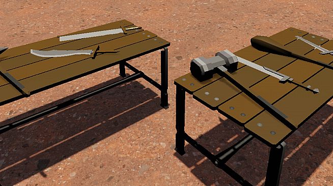 GameGuru MAX Low Poly Asset Pack - Knight Weapons Melee