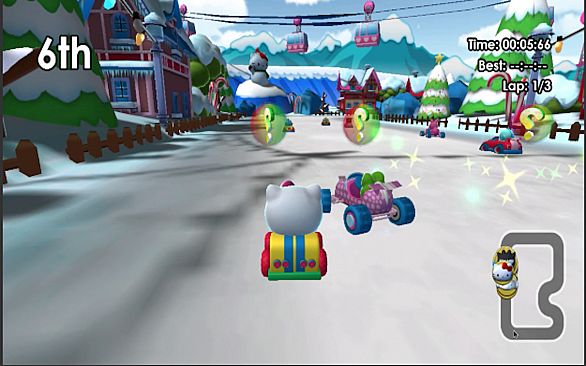 Hello Kitty and Sanrio Friends Racing