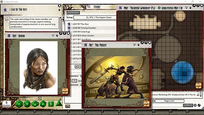 Fantasy Grounds - Pathfinder RPG - Shattered Star AP 3: The Asylum Stone
