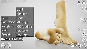 HAELE 3D - Feet Poses Lite - Drawing References
