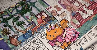 FIND KITTENS 11: Dollhouse - Coloring Book