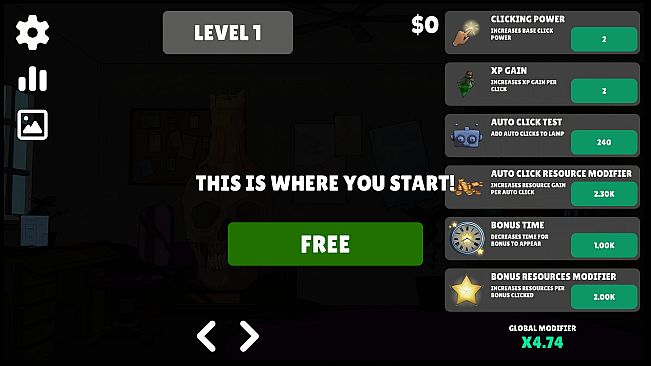 Lamp Clicker - Spooky Lamps - DLC