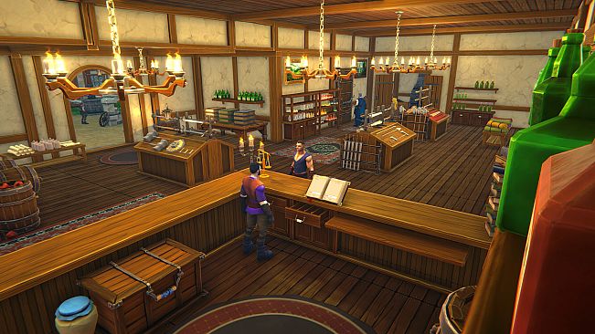 Fantasy Shop Simulator ⚔️