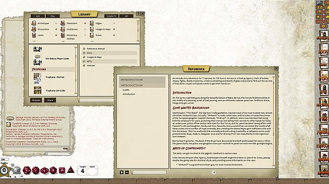 Fantasy Grounds - Tropicana: Die Fast... (or die trying) (Savage Worlds)