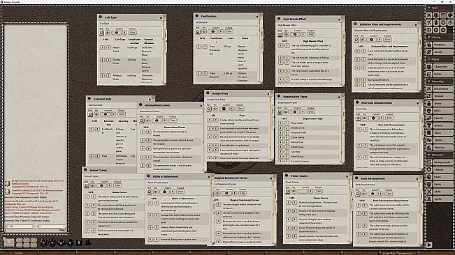 Fantasy Grounds - Remarkable Cults & Their Followers