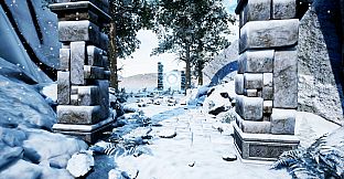 RPGScenery - Stairway in a Gorge Scene