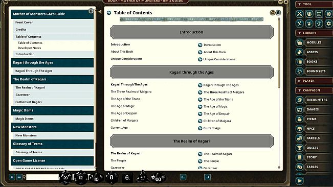 Fantasy Grounds - Mother of Monsters - GM Guide