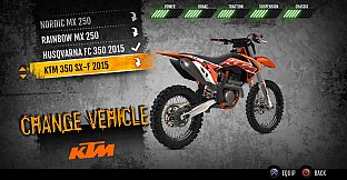 MX vs. ATV Supercross Encore - 2015 KTM 350 SX-F MX