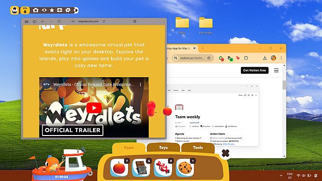 Weyrdlets : Idle Desktop Pets