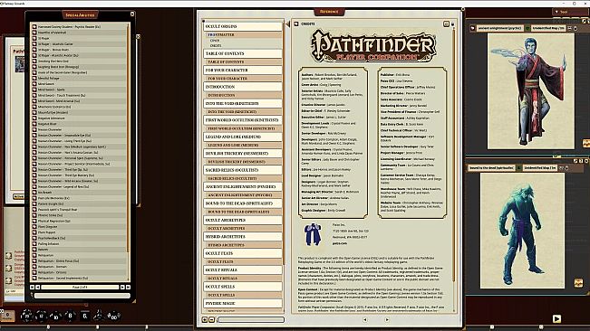 Fantasy Grounds - Pathfinder RPG - Pathfinder Companion: Occult Origins