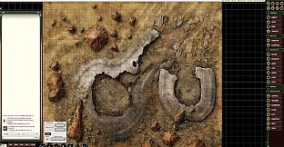 Fantasy Grounds - Pathfinder RPG - Flip-Mat: Alien Ruins