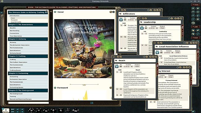 Fantasy Grounds - The Ultimate Guide to Alchemy, Crafting and Enchanting