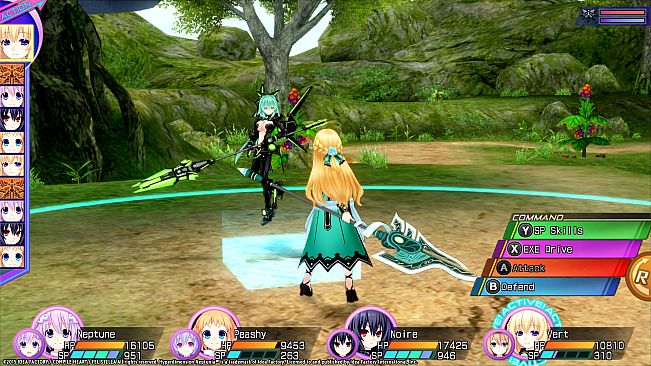 Hyperdimension Neptunia Re;Birth3 Shares Quests