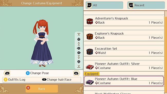Pioneer Autumn Outfits - WorldNeverland - Daily Life in the Elnea Kingdom - Another Life Adventure