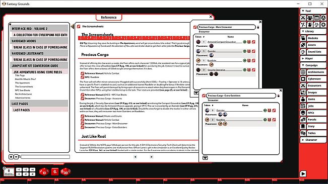 Fantasy Grounds - Cyberpunk RED - Interface RED Volume 2