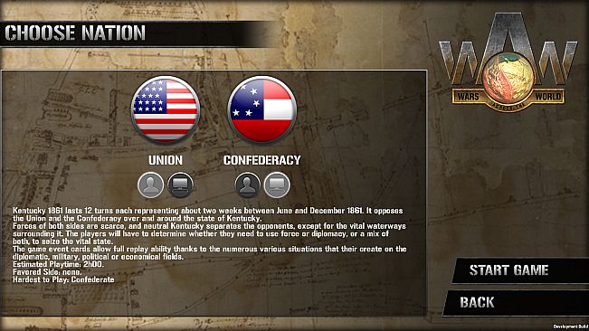 Wars Across the World: Kentucky 1861