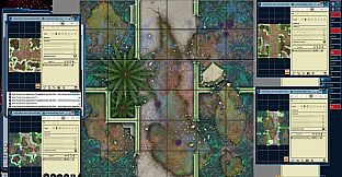 Fantasy Grounds - Starfinder RPG - Flip-Tiles - Alien Planet Ruins Expansion