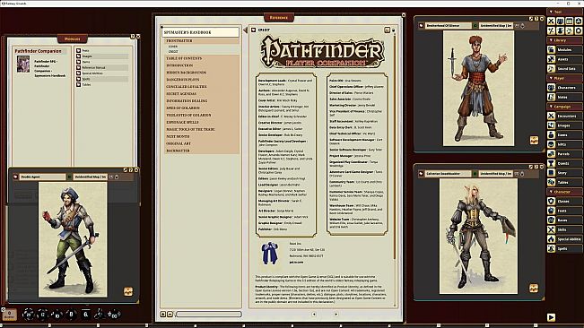 Fantasy Grounds - Pathfinder RPG - Pathfinder Companion: Spymaster's Handbook