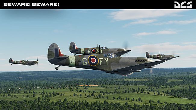 DCS: Spitfire Beware! Beware! Campaign