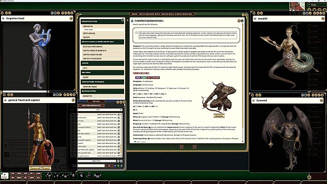 Fantasy Grounds - Pathfinder 2 RPG - Myth-Speaker Adventure Path: Death Sails a Wine-Dark Sea (2 of 3)