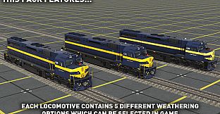 Trainz 2022 DLC - VR C Locomotive - SRHC Pack