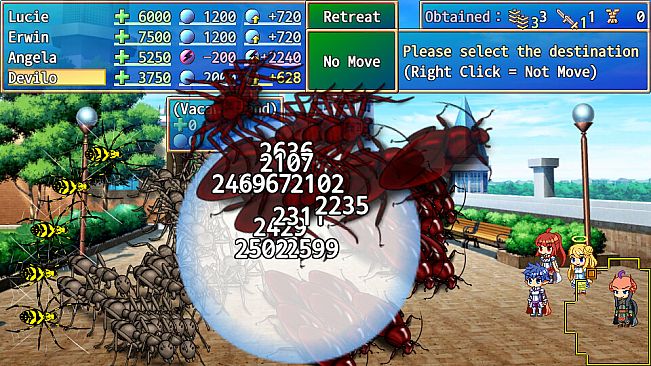 Underground Defense Force -Sword and Sorcery and Swarm of Insects-