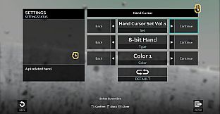 D4: Hand Cursor Set　Vol.1