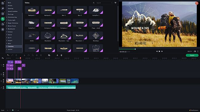 Movavi Slideshow Maker 8 Effects - Travel Set